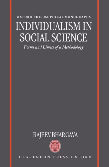 Individualism in Social Science: Forms and Limits of a Methodology