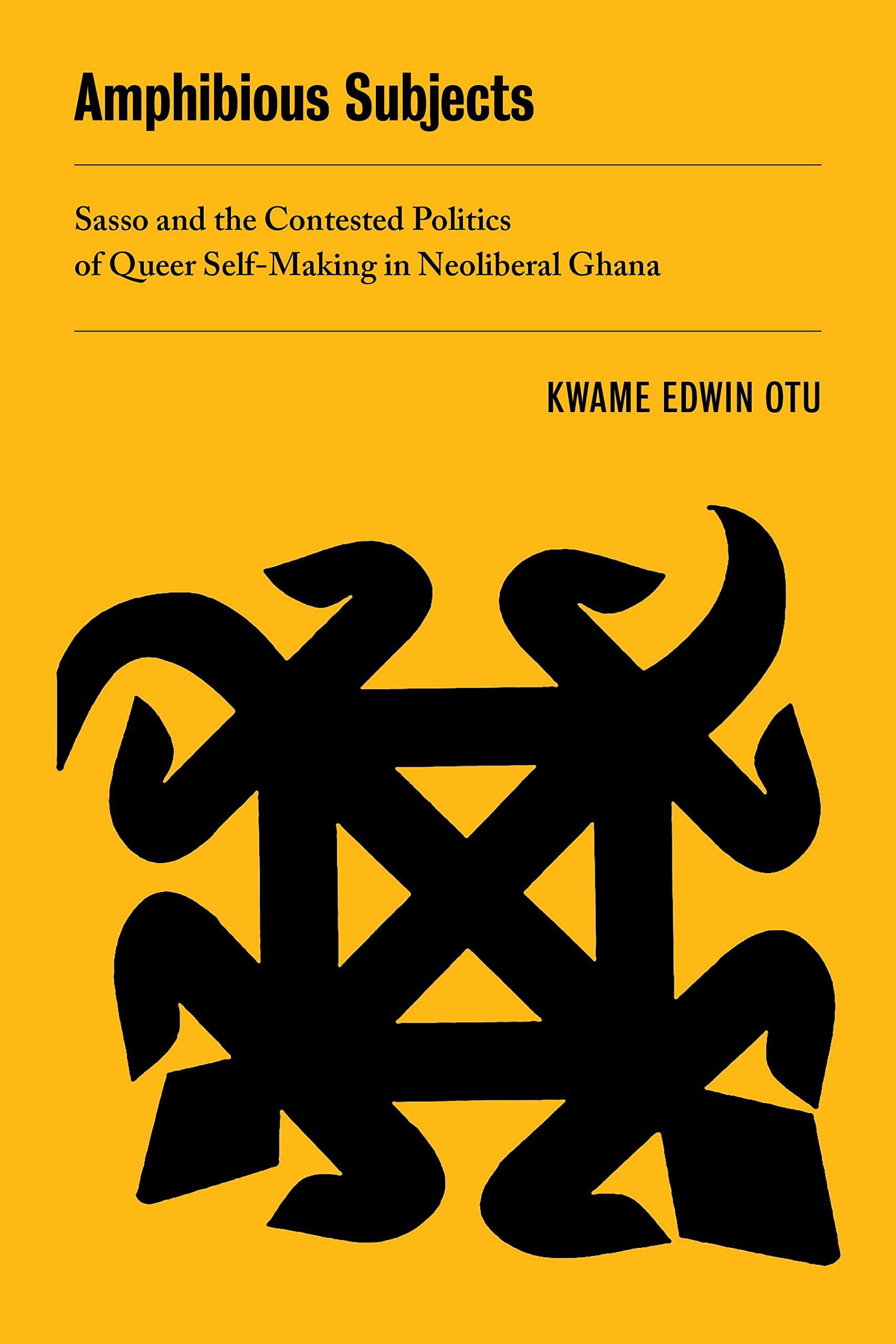 Amphibious Subjects: Sasso and the Contested Politics of Queer Self-Making in Neoliberal Ghana (New Sexual Worlds Book 2)