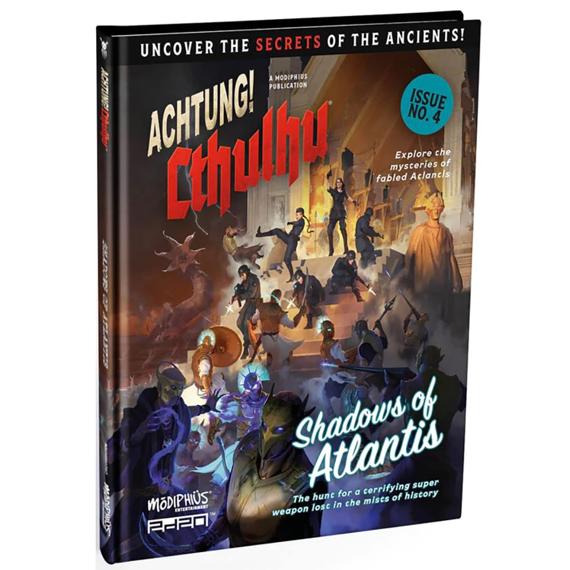 Achtung! Cthulhu: Shadows of Atlantis 2d20 Edition (Hardcover)