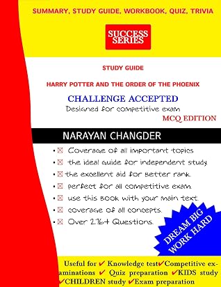 A STUDY GUIDE ON HARRY POTTER AND THE ORDER OF THE PHOENIX