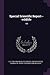 Special Scientific Report--...