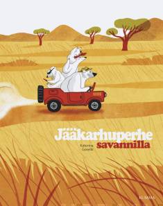 Jääkarhuperhe savannilla (Hardcover)