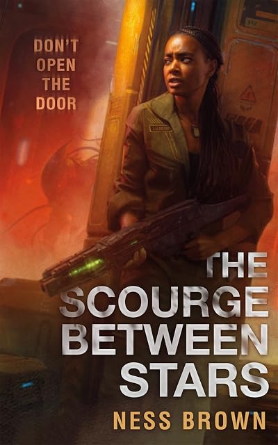 Portada de The Scourge Between Stars, de Ness Brown