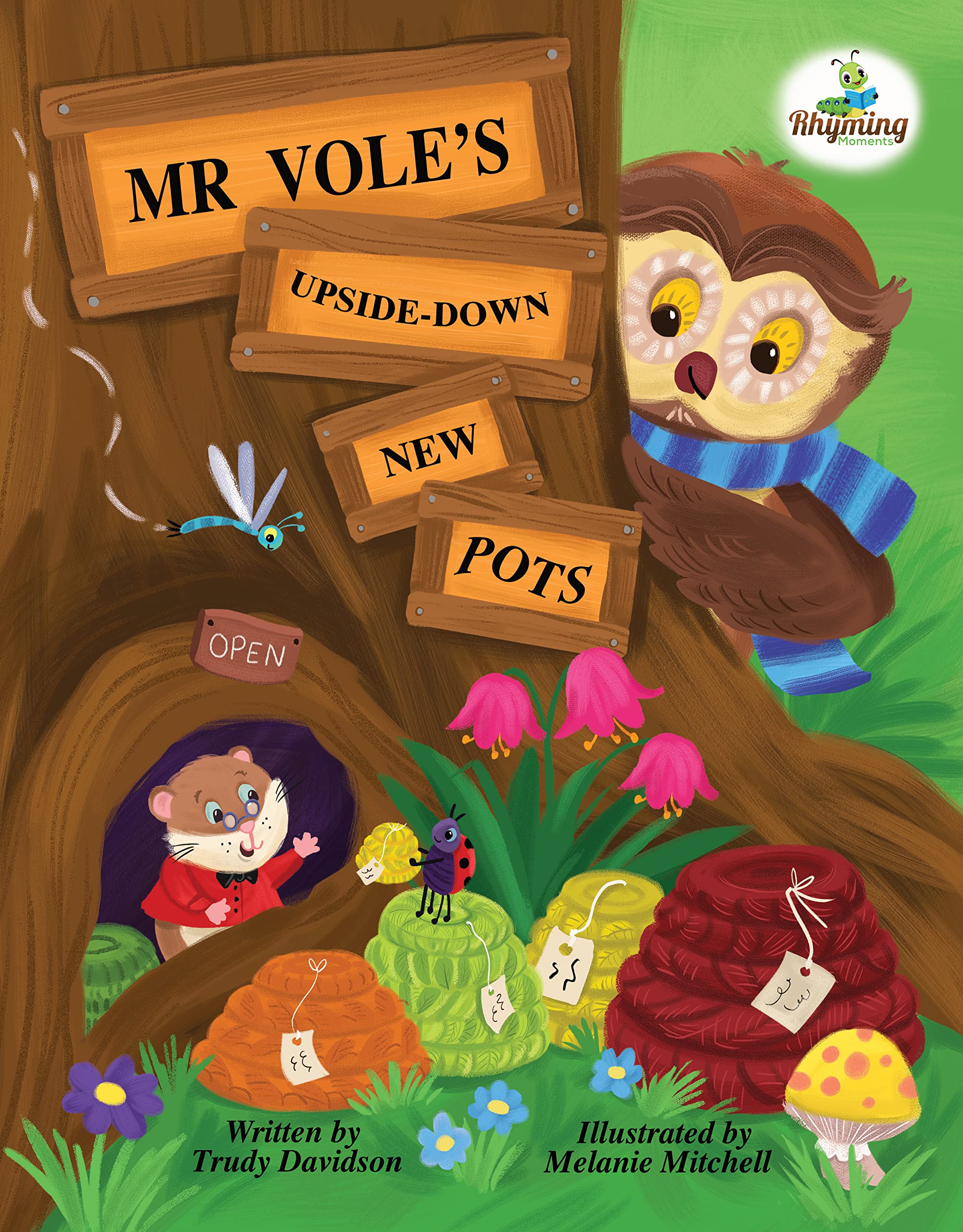 Mr Vole's Upside Down New Pots: Learn about the woodland animals and a fantastic remembering technique too! (Kindle Edition)