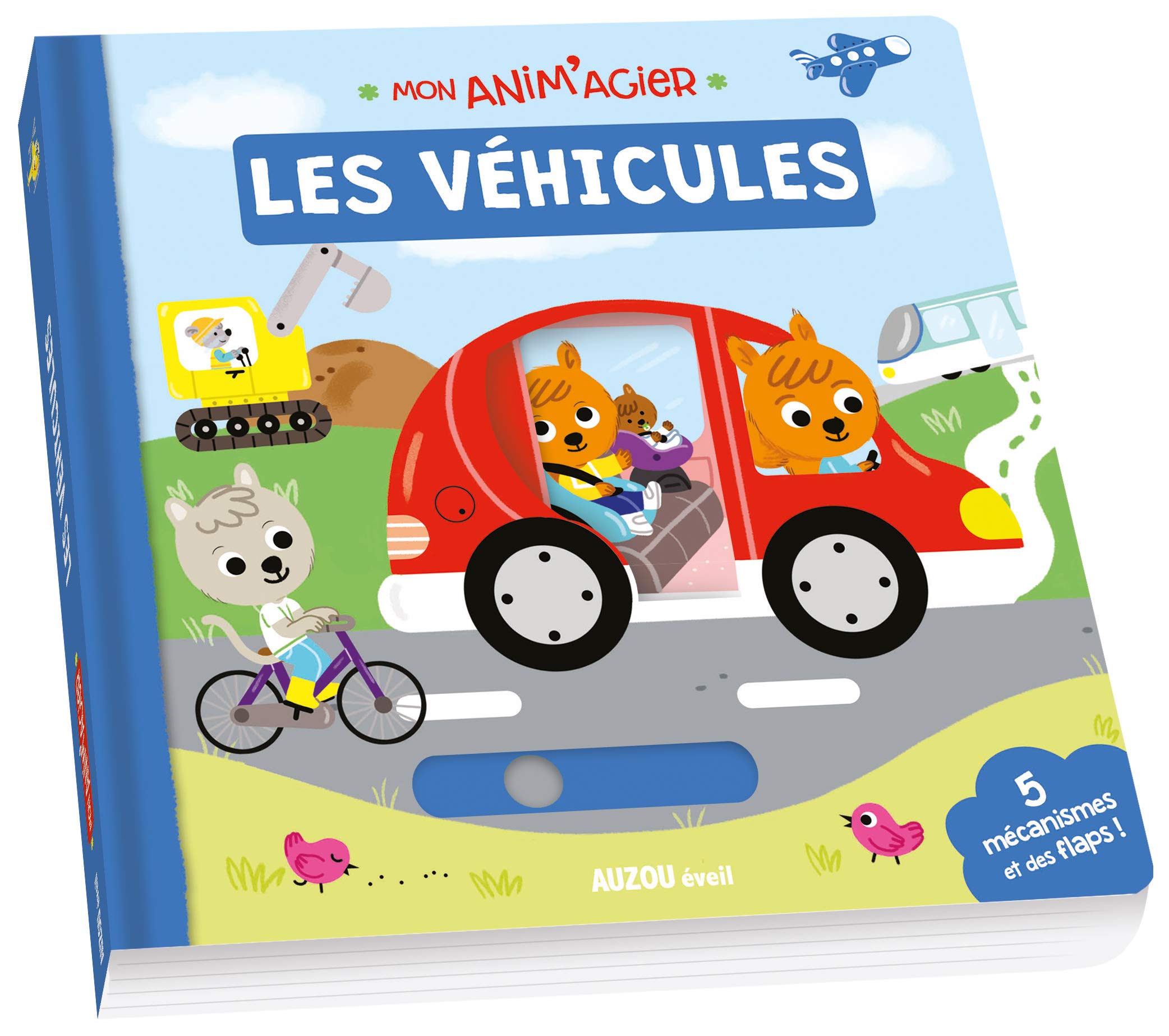 Mon anim'agier - LES VEHICULES (French Edition)