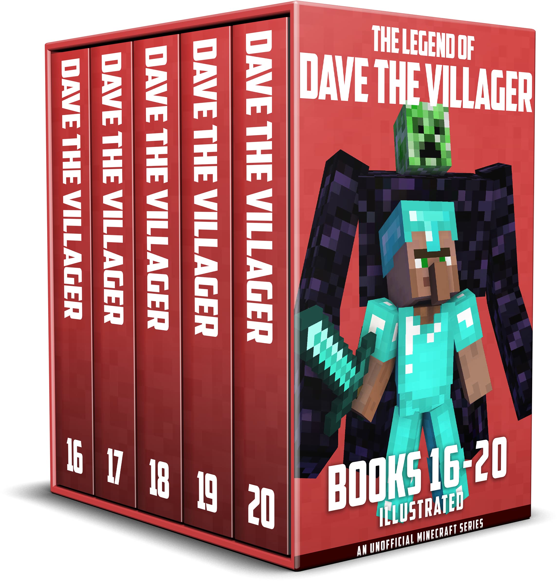 The Legend of Dave the Villager Books 16–20: An unofficial Minecraft series (Dave the Villager Collections Book 4)