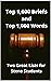 Top 1,000 Briefs and Top 1,000 Words by Stephen Shastay