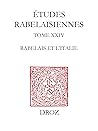 Rabelais et l’Italie (French Edition)