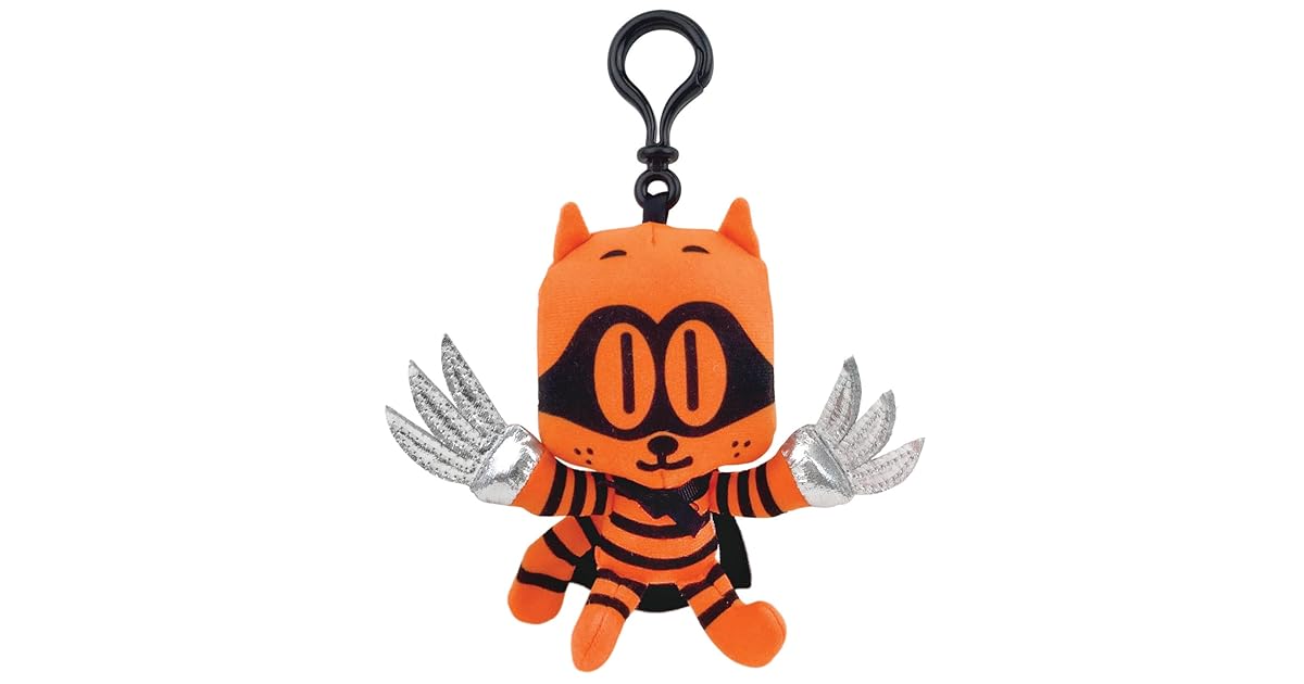 Dog Man's Cat Kid Backpack Pull 5" by MerryMakers