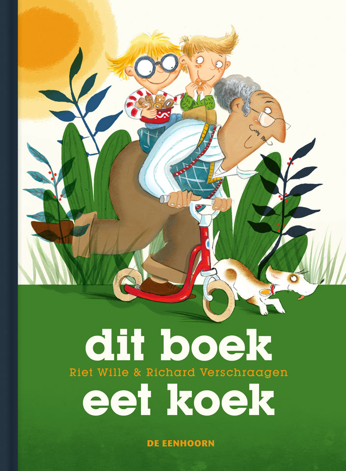 Dit boek eet koek