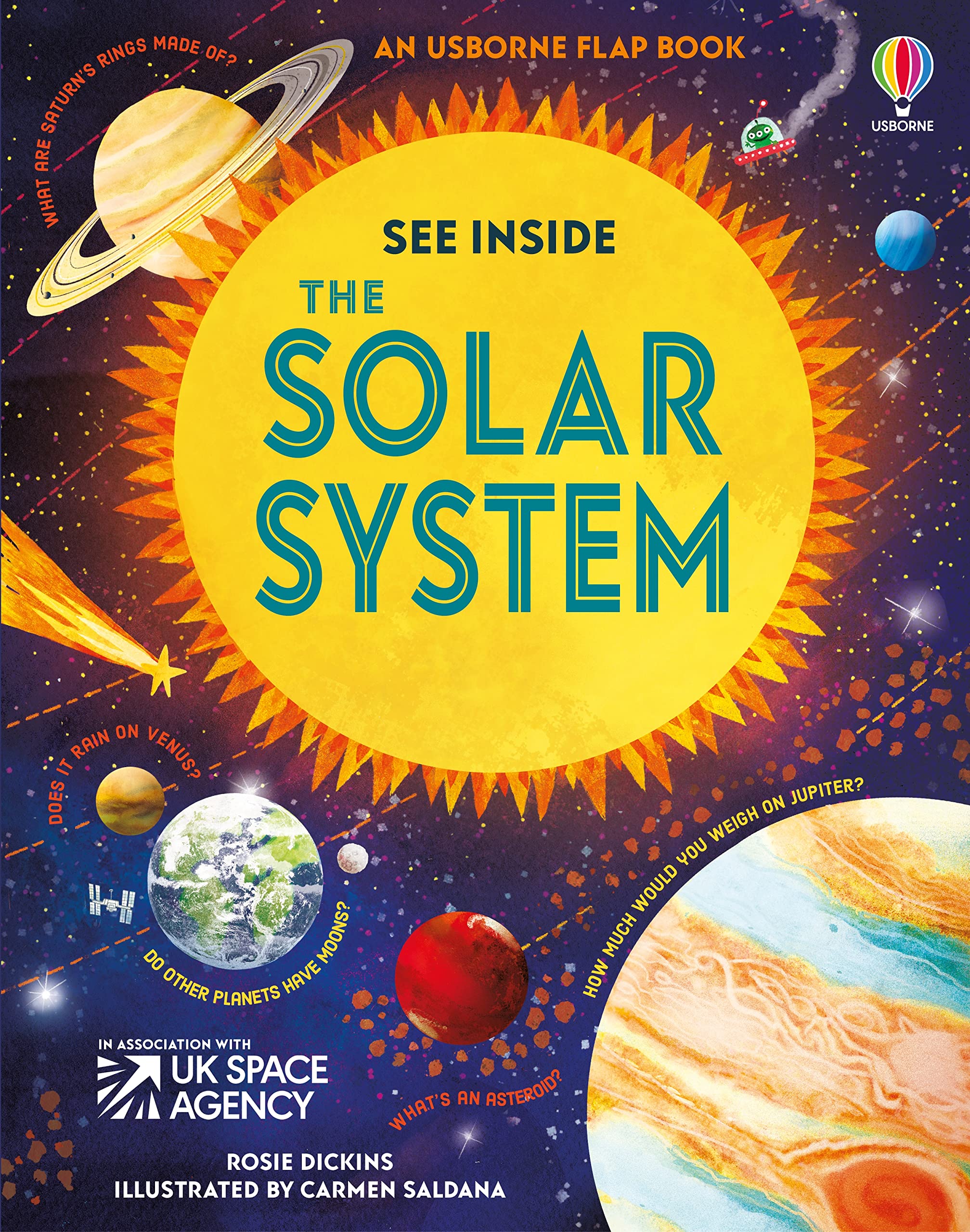 See Inside the Solar System (Usborne Flap Book)