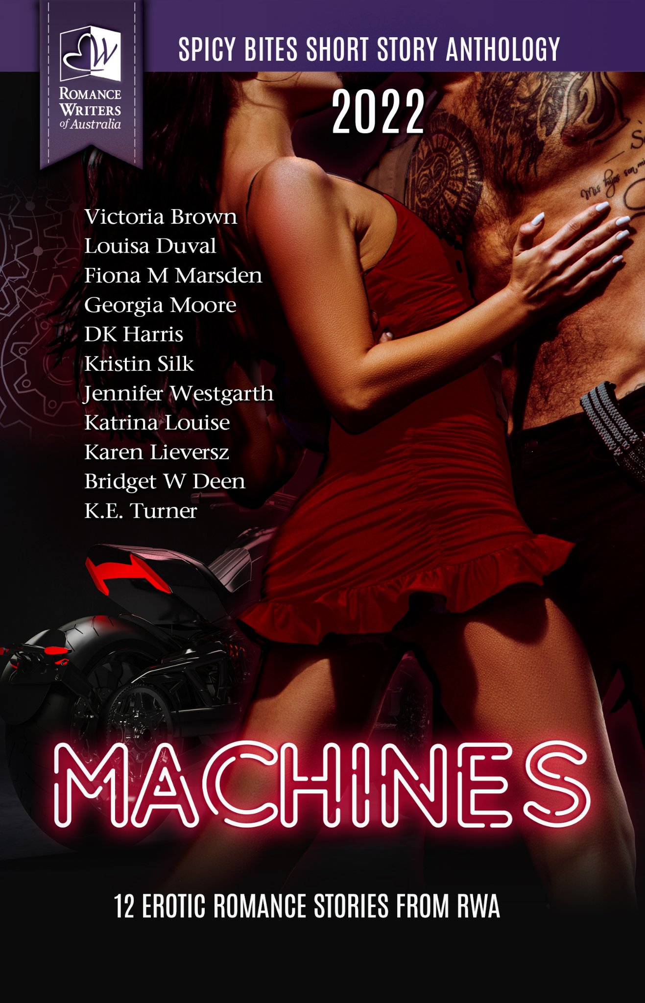 Spicy Bites - Machines: 2022 Romance Writers of Australia Erotic Romance Anthology
