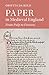 Paper in Medieval England: ...