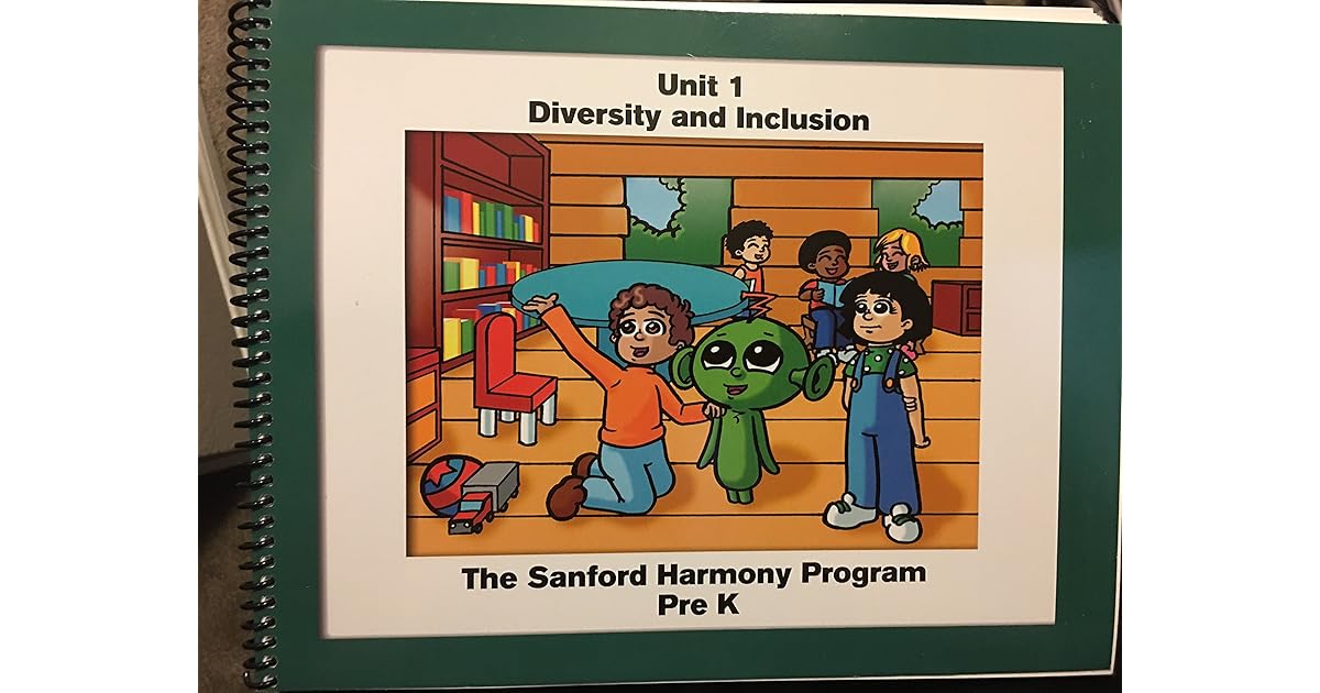 Sanford Harmony Program Pre-K Unit 1 Diversity and Inclusion by Sanford ...
