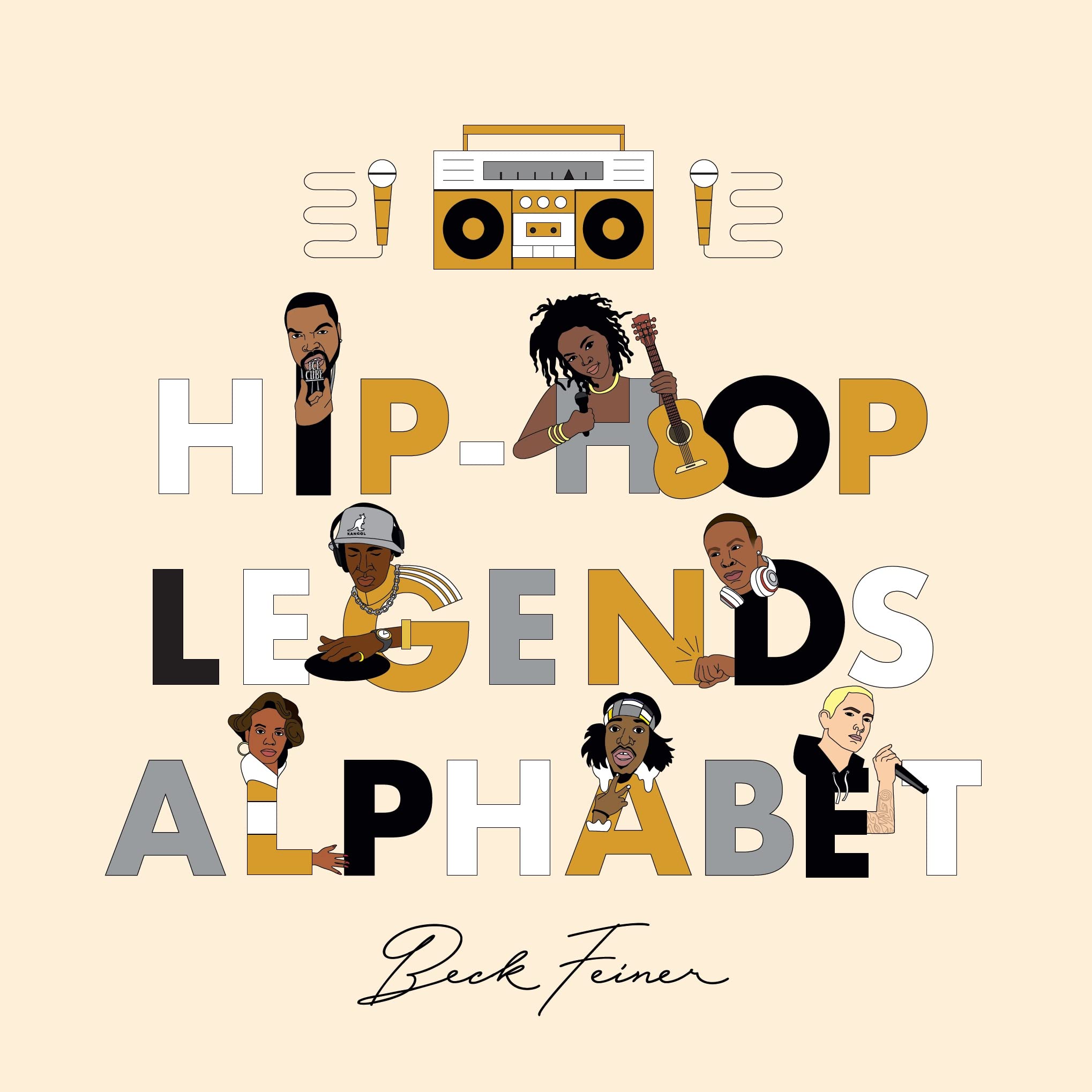 Hip-Hop Legends Alphabet (Hardcover)