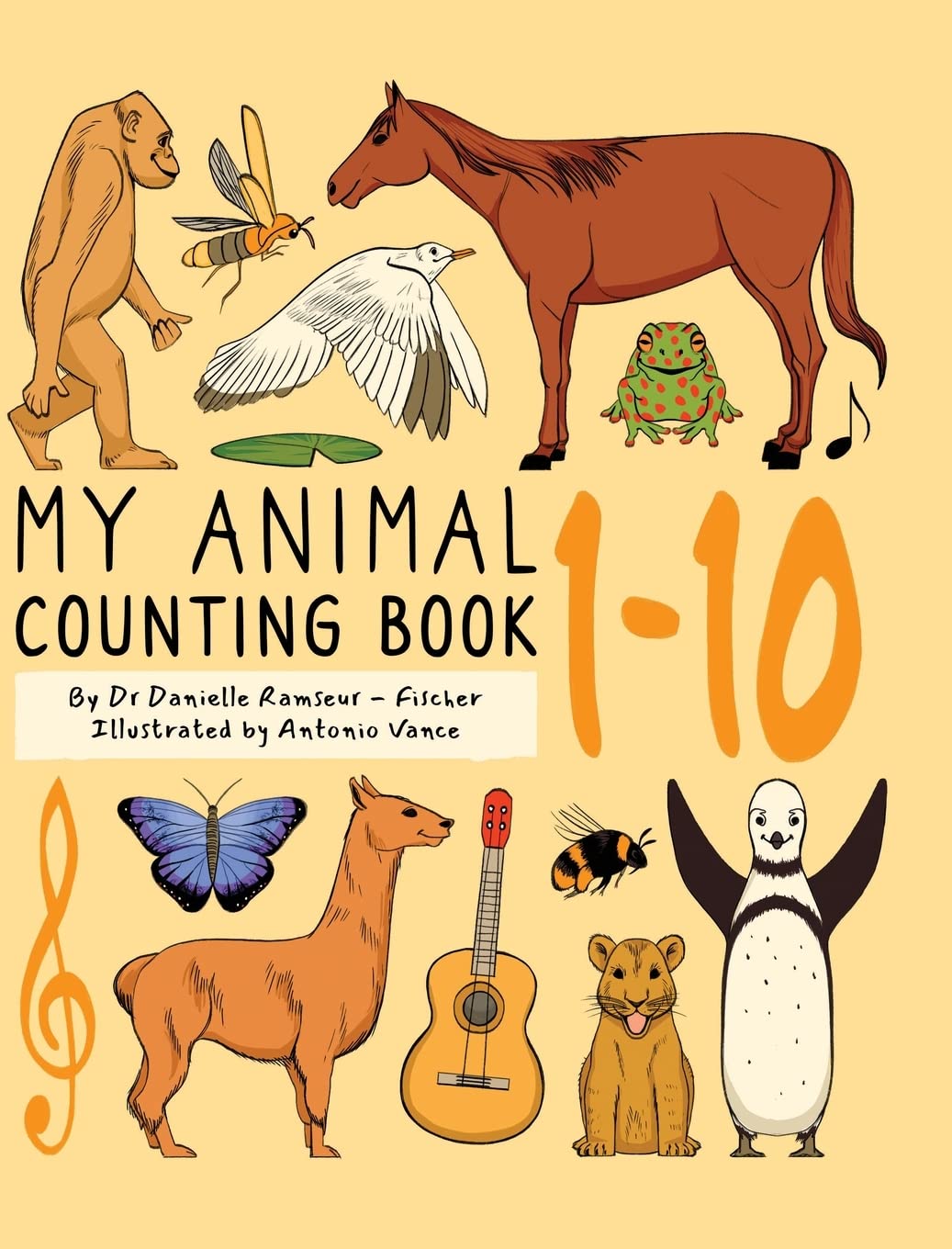 My Animal Counting Book 1-10 (Paperback)