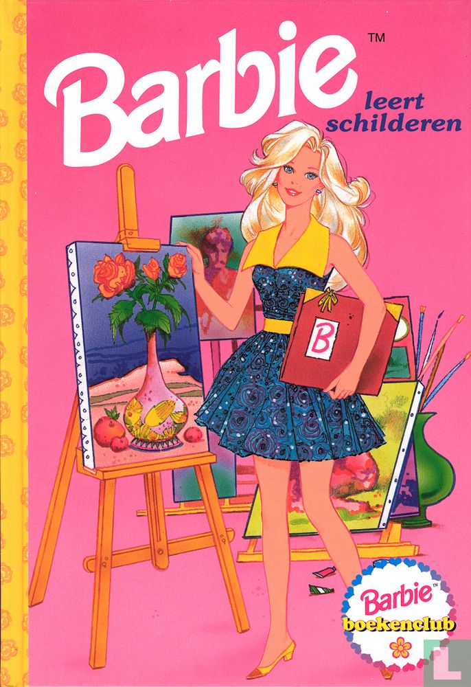 Barbie leert schilderen (Hardcover)