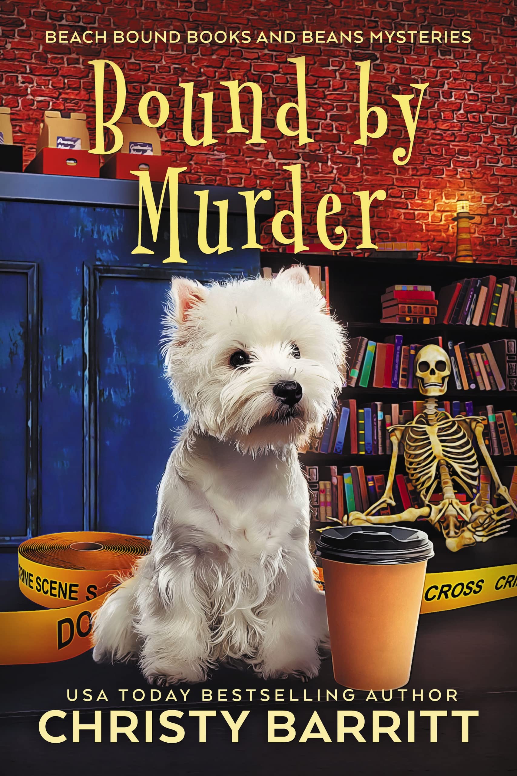 Bound by Murder (Beach Bound Books and Beans Mysteries #1)