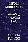 Before Modernism: Inventing American Lyric