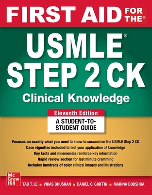 First Aid for the USMLE Step 2 CK, Eleventh Edition
