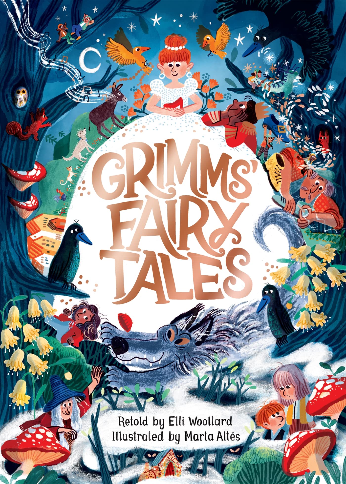 Grimms' Fairy Tales, Retold by Elli Woollard, Illustrated by Marta Altes (Kindle Edition)
