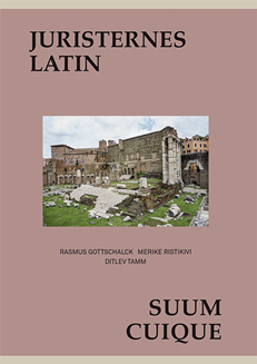 Suum cuique ‒ juristernes latin (Paperback)