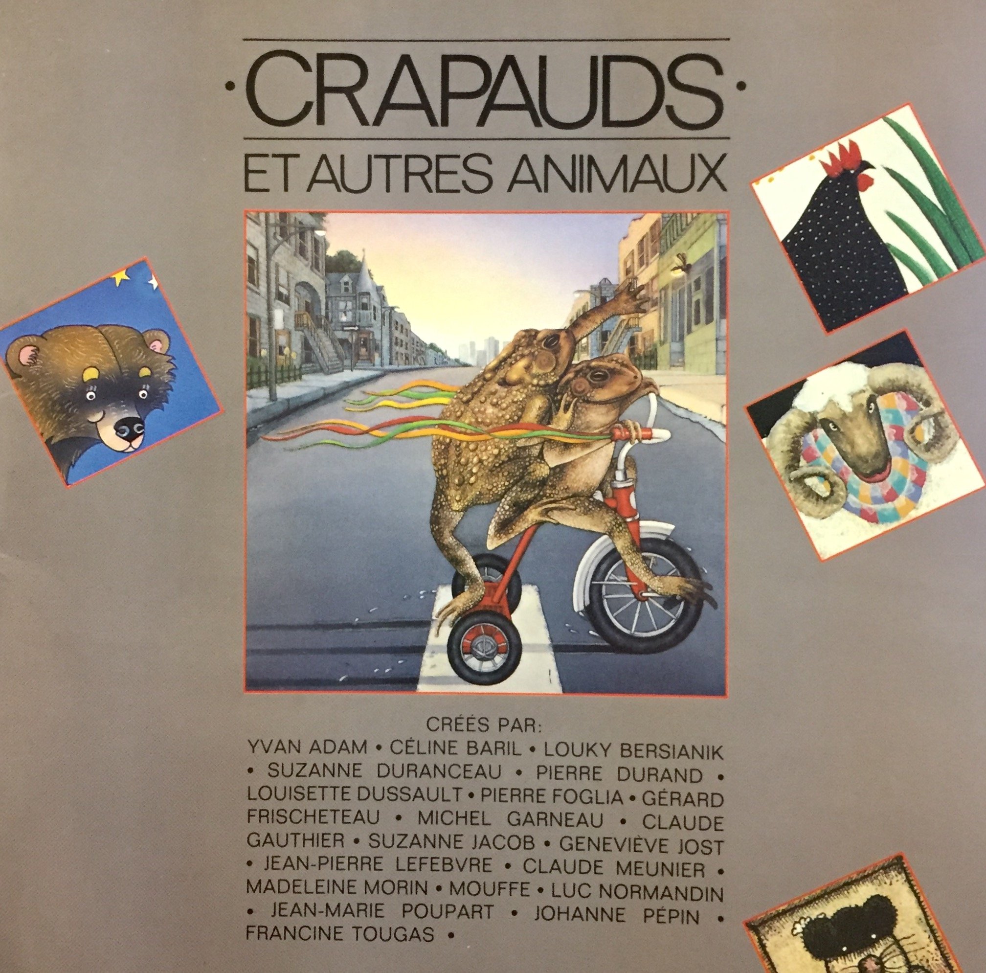 Crapauds et autres animaux