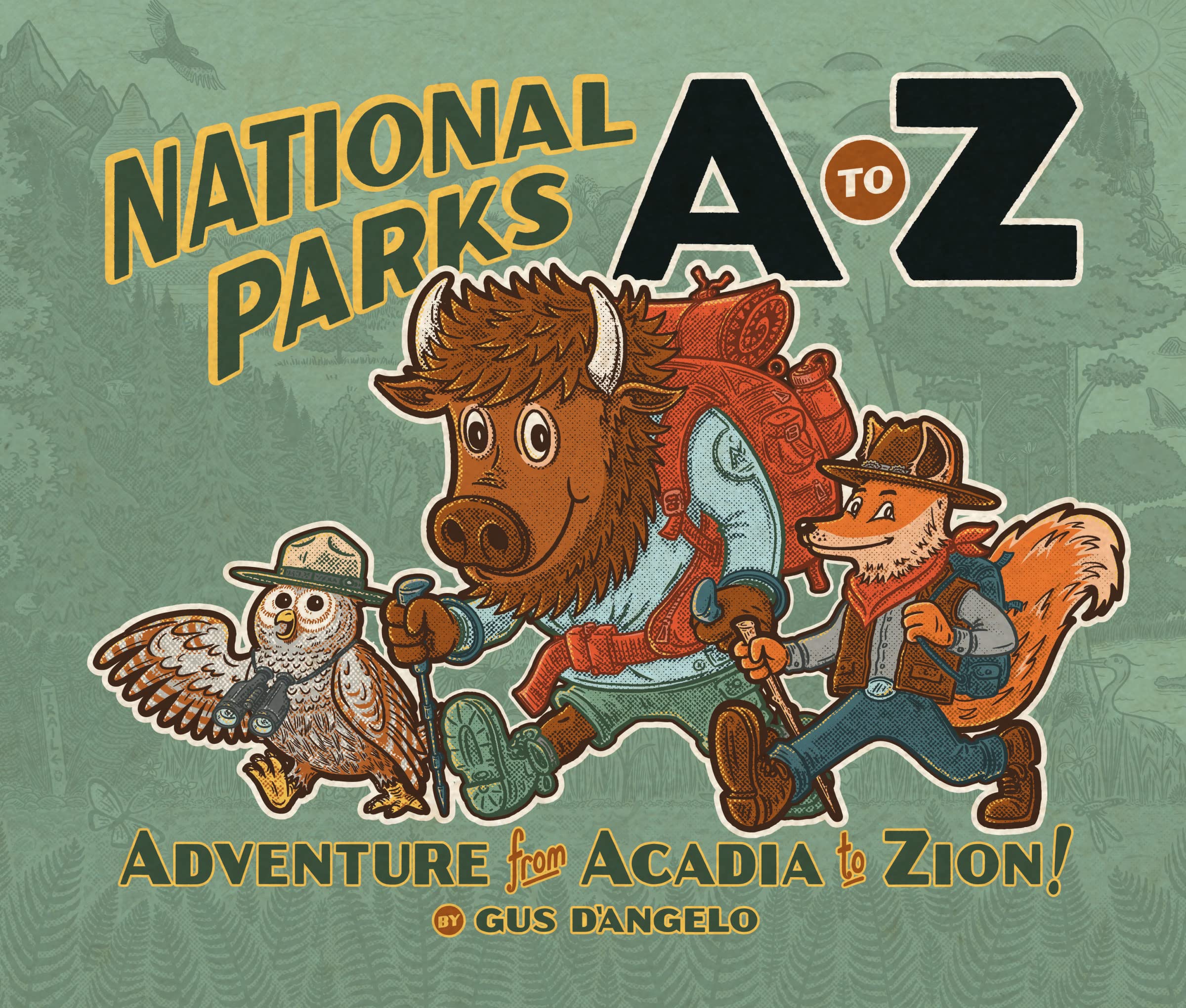 National Parks A to Z: Adventure from Acadia to Zion! (Hardcover)