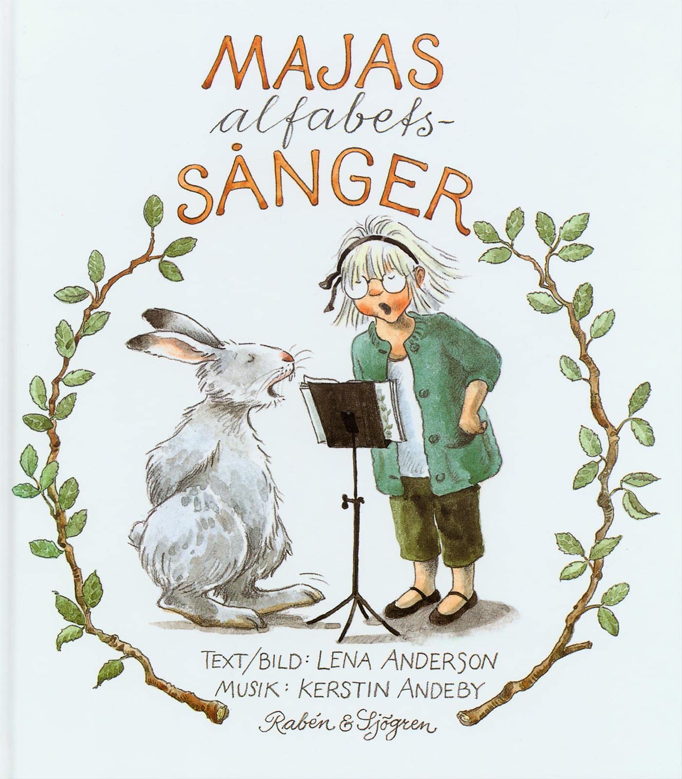 Majas alfabetssånger (Hardcover)