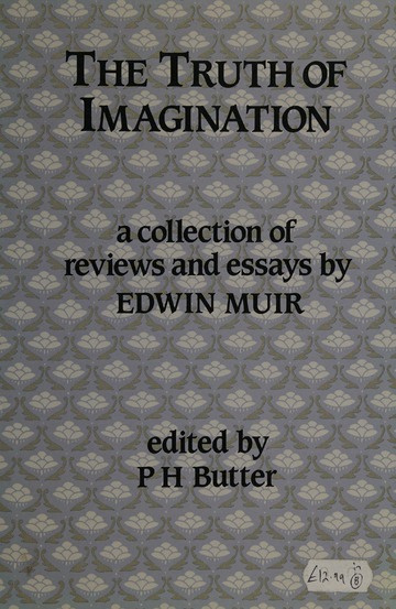 The Truth of Imagination: A Collection of Reviews and Essays