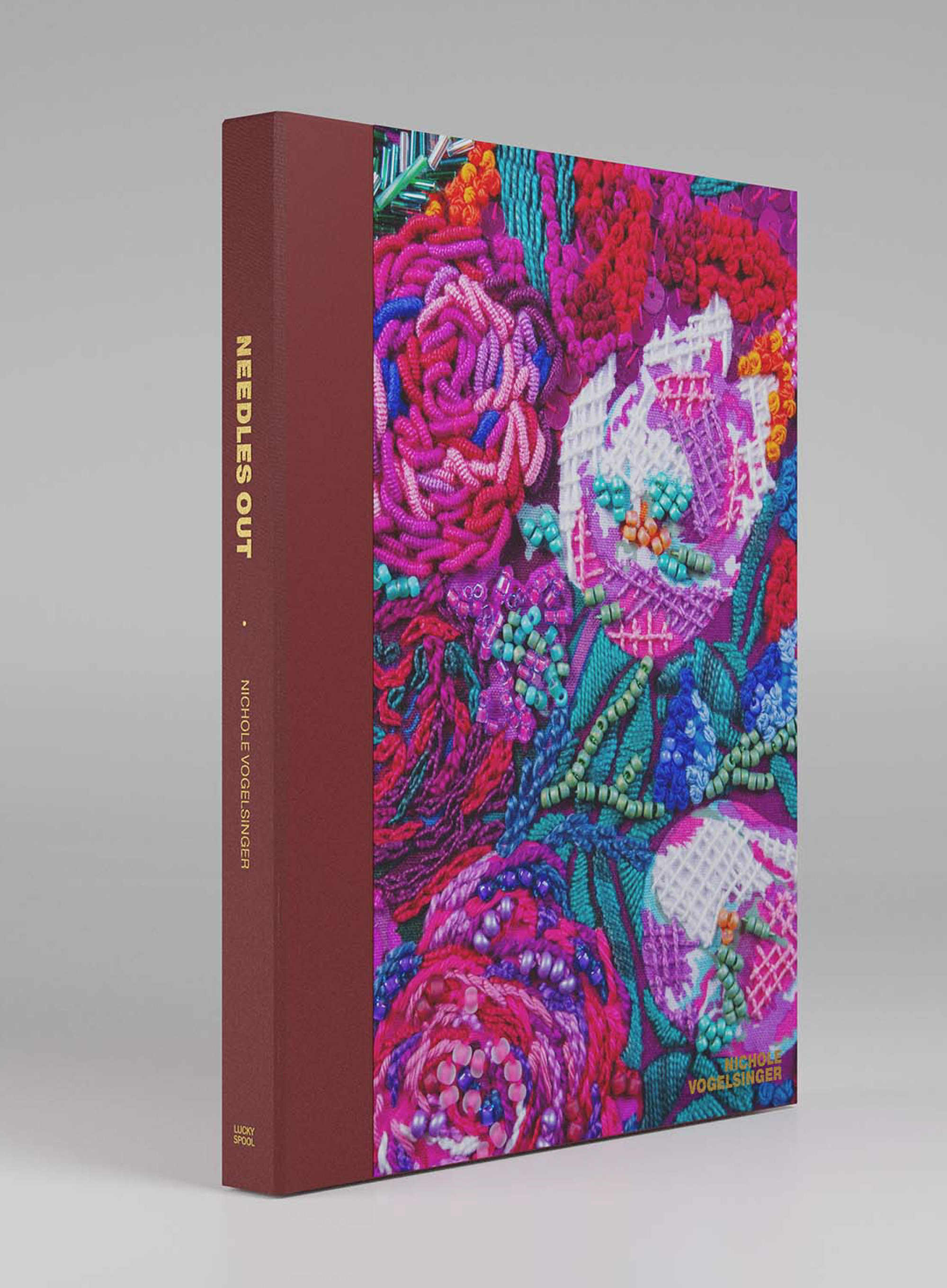 Needles Out: BOHO Embroidery: Mixed Media Techniques (Hardcover)