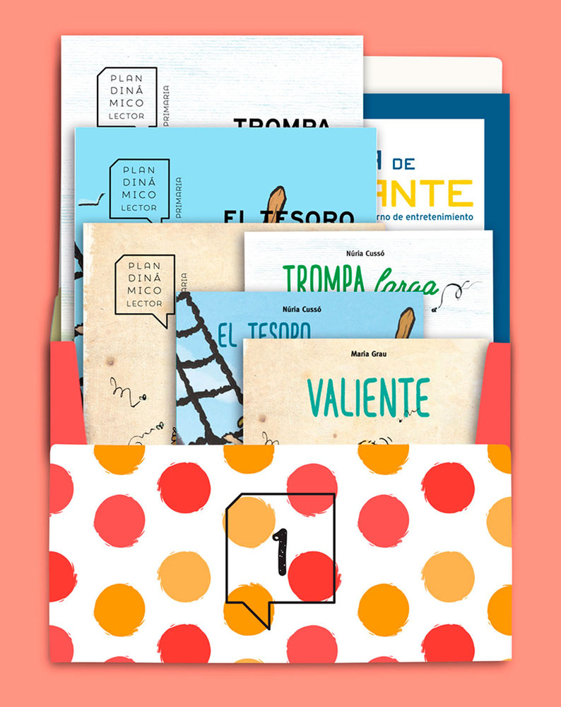 Carpeta Plan Dinámico Lector: primero de primaria: Pack para la mejora de la comprensión lectora (Spanish Edition)