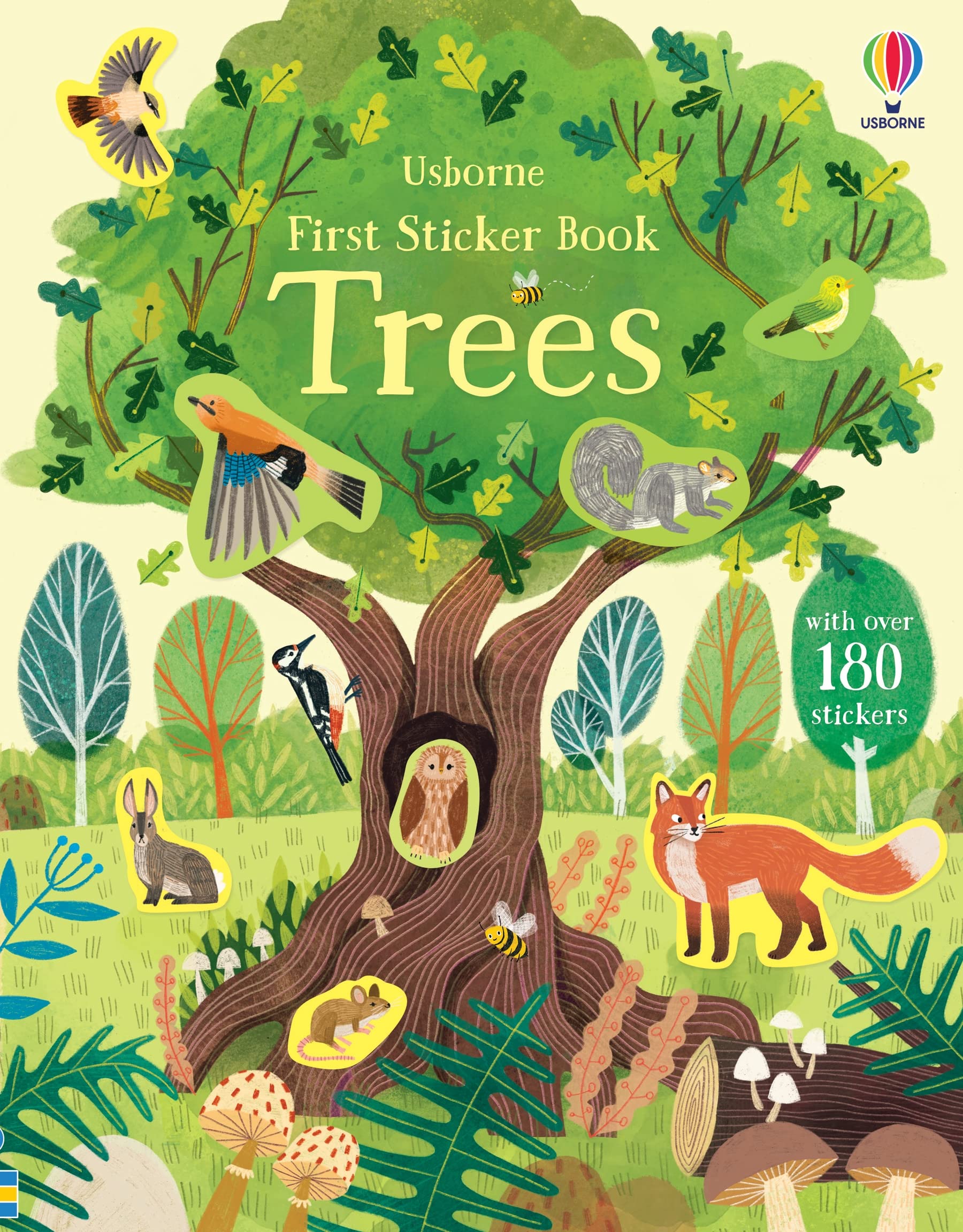 First Sticker Book Trees (First Sticker Books)