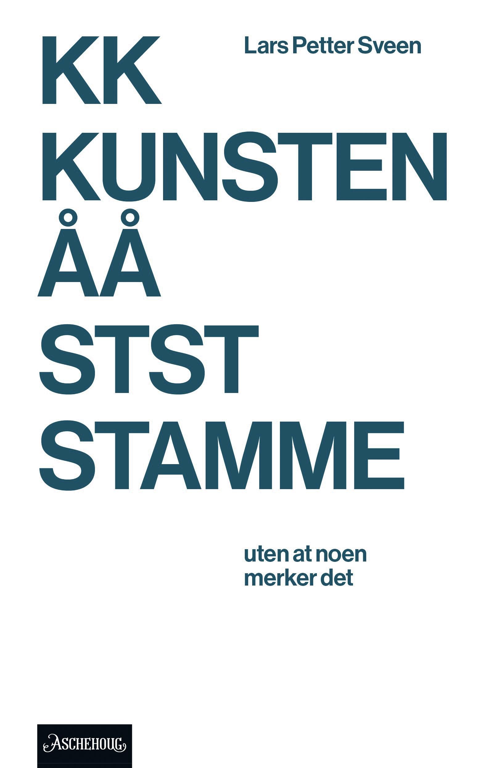 Kunsten å stamme (Hardcover)