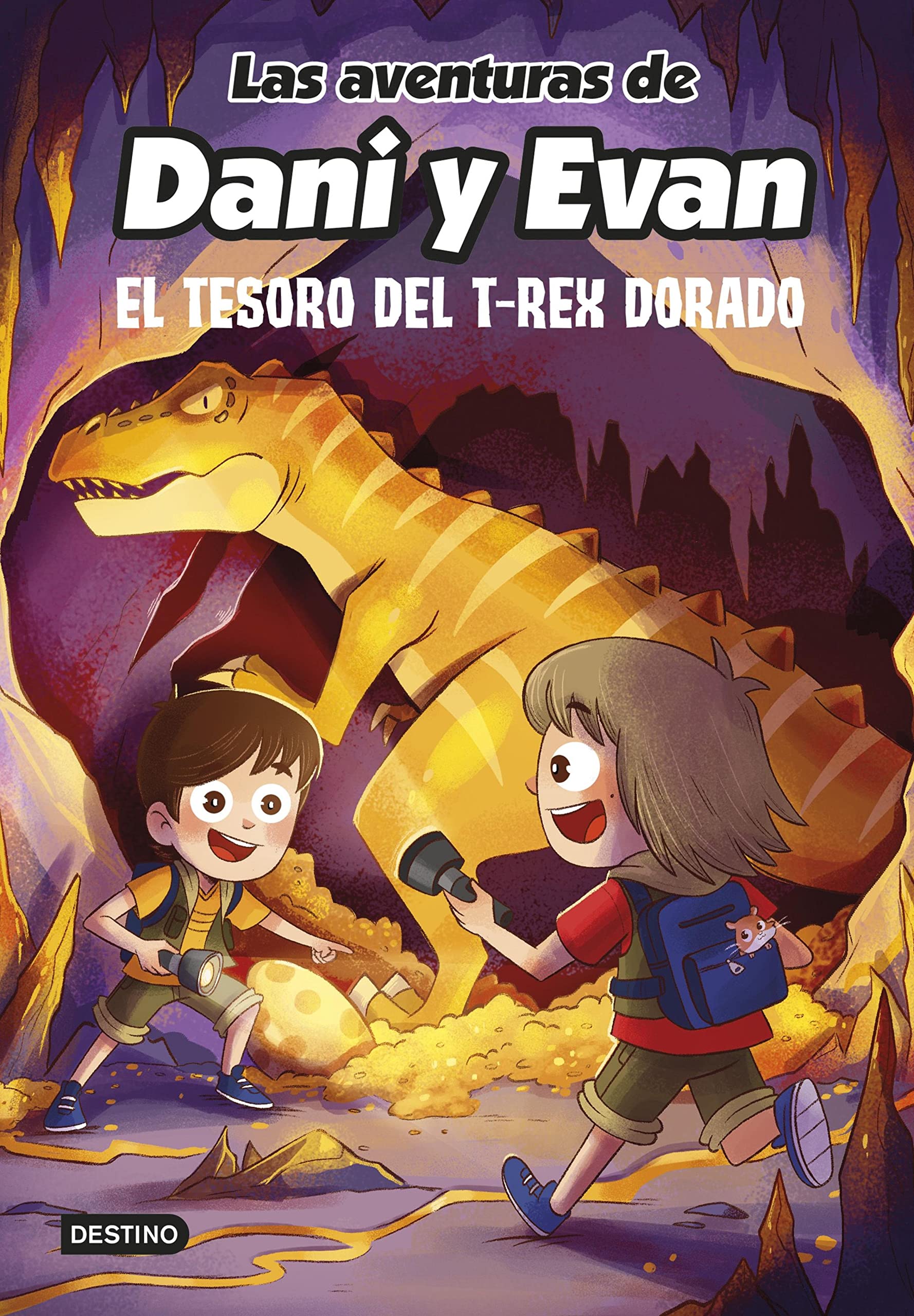 Las aventuras de Dani y Evan 5. El tesoro del T-Rex dorado (Spanish Edition)