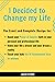 I Decided to Change my Life by Jamil Chah