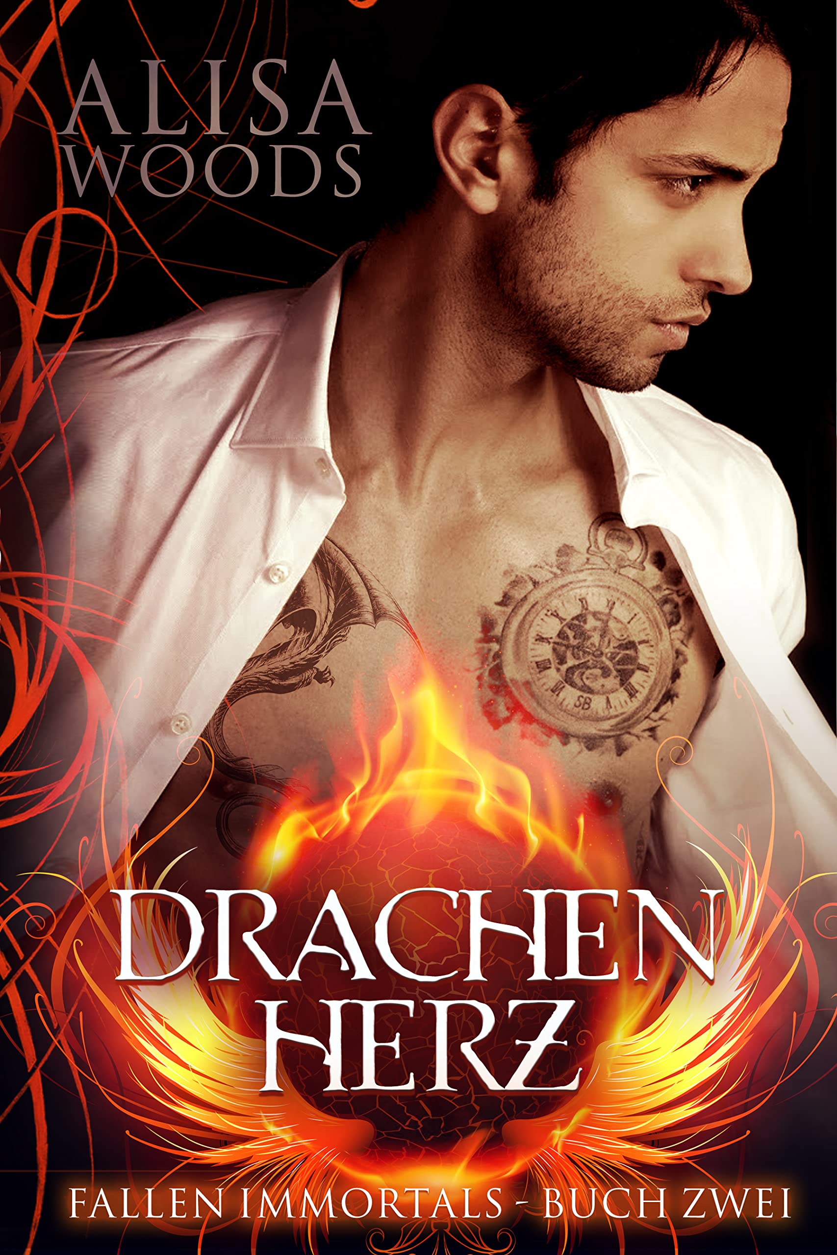 Drachenherz (Fallen Immortals, Buch 2) (German Edition)