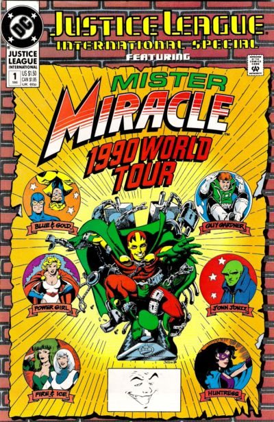 Justice League International Special  #1: Mister Miracle (Paperback)