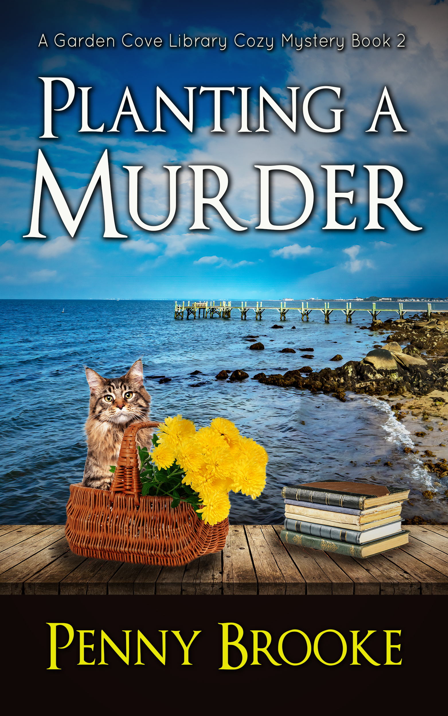 Planting A Murder (A Garden Cove Library Cozy Mystery Book 2)