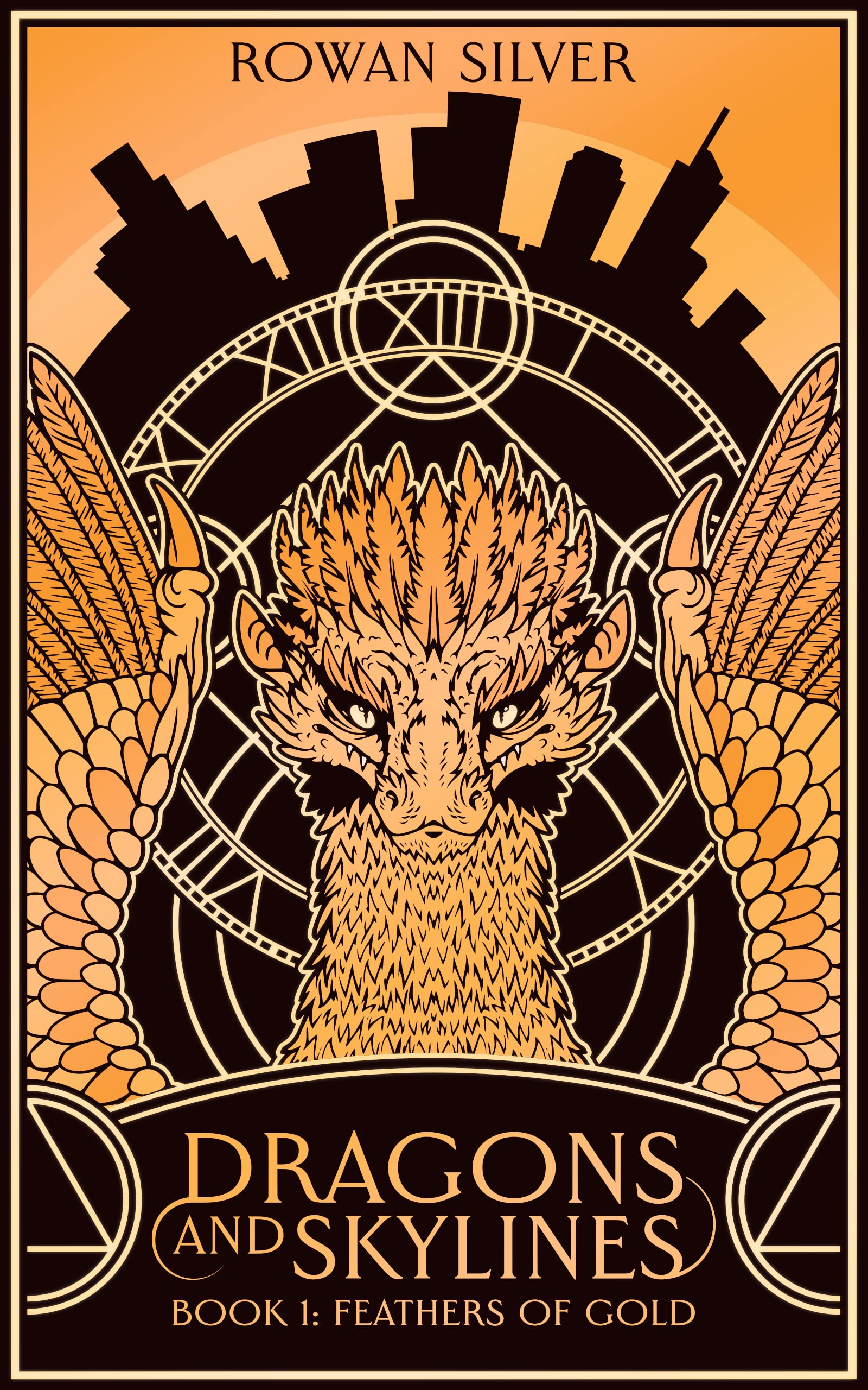 Feathers of Gold (Dragons and Skylines, #1)