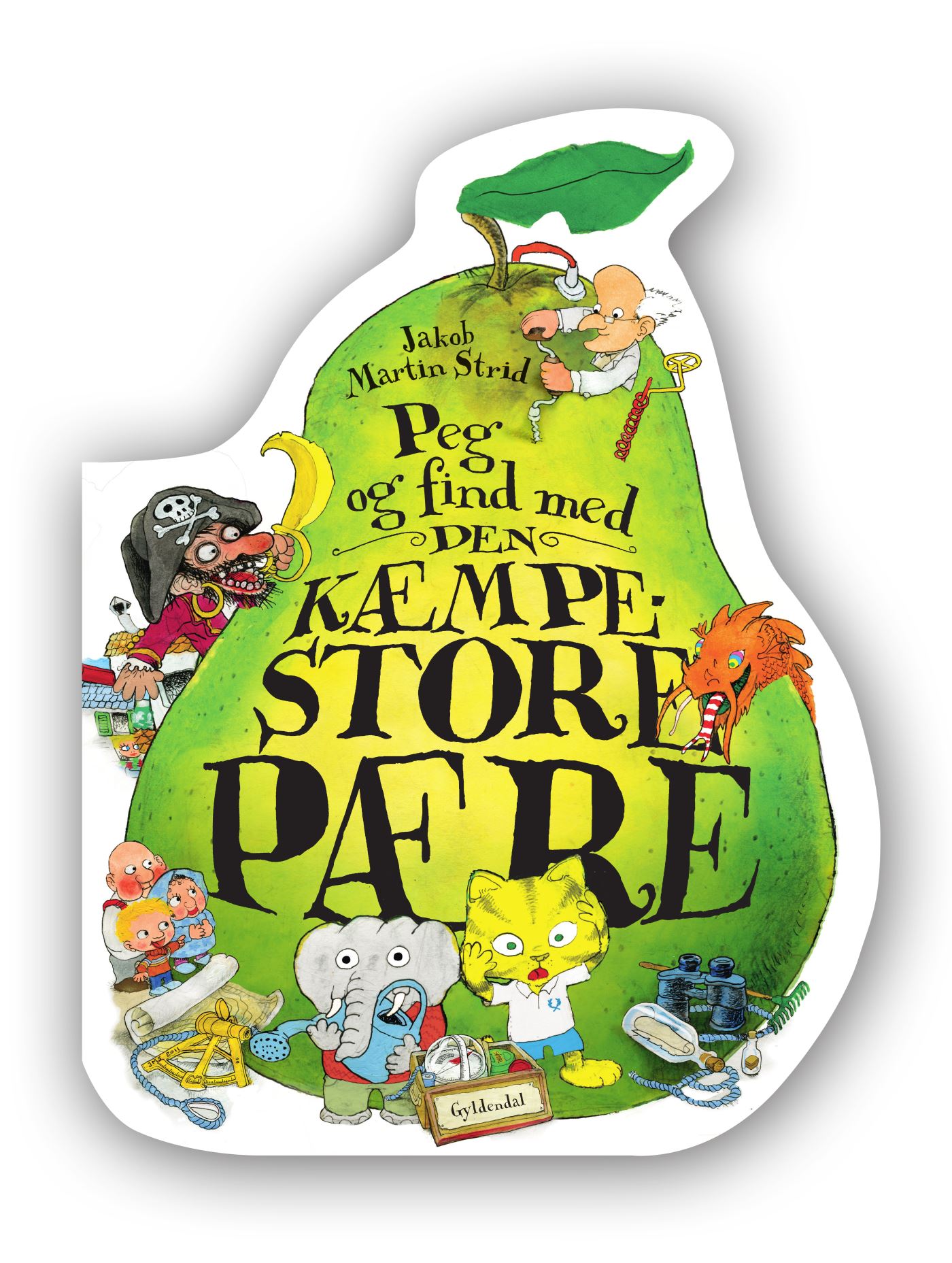 Peg og find med Den kæmpestore pære (Board Book)