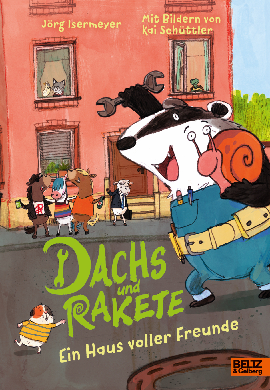 Dachs und Rakete. Ein Haus voller Freunde (Hardcover)