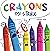 Crayons on Strike by Jennifer Jones
