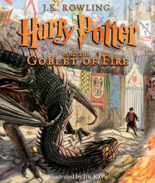 Harry Potter and the Goblet of Fire (Harry Potter, #4)