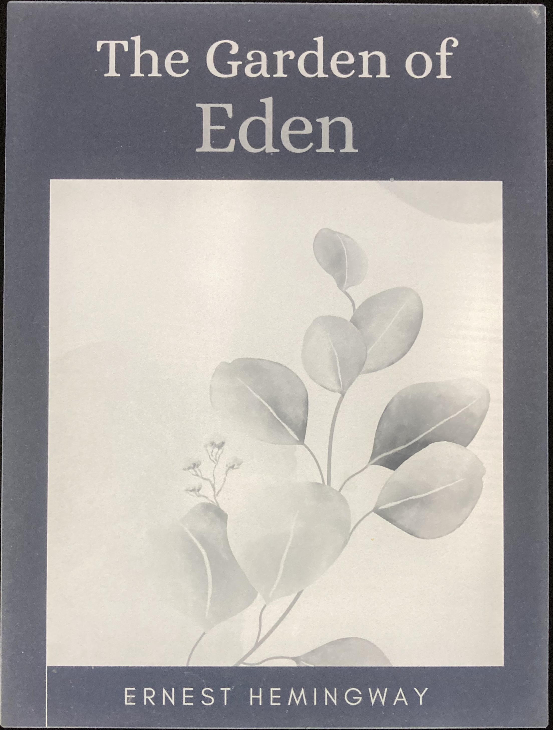 The Garden of Eden