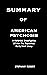 A SUMMARY OF AMERICAN PSYCH...