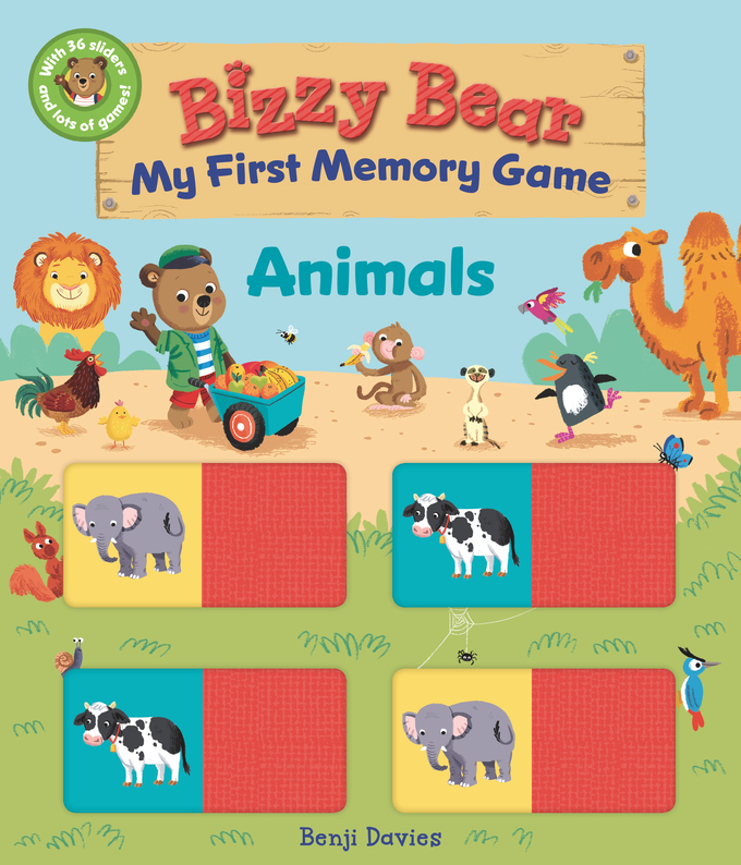 Bizzy Bear: My First Memory Game: Animals (Board book)