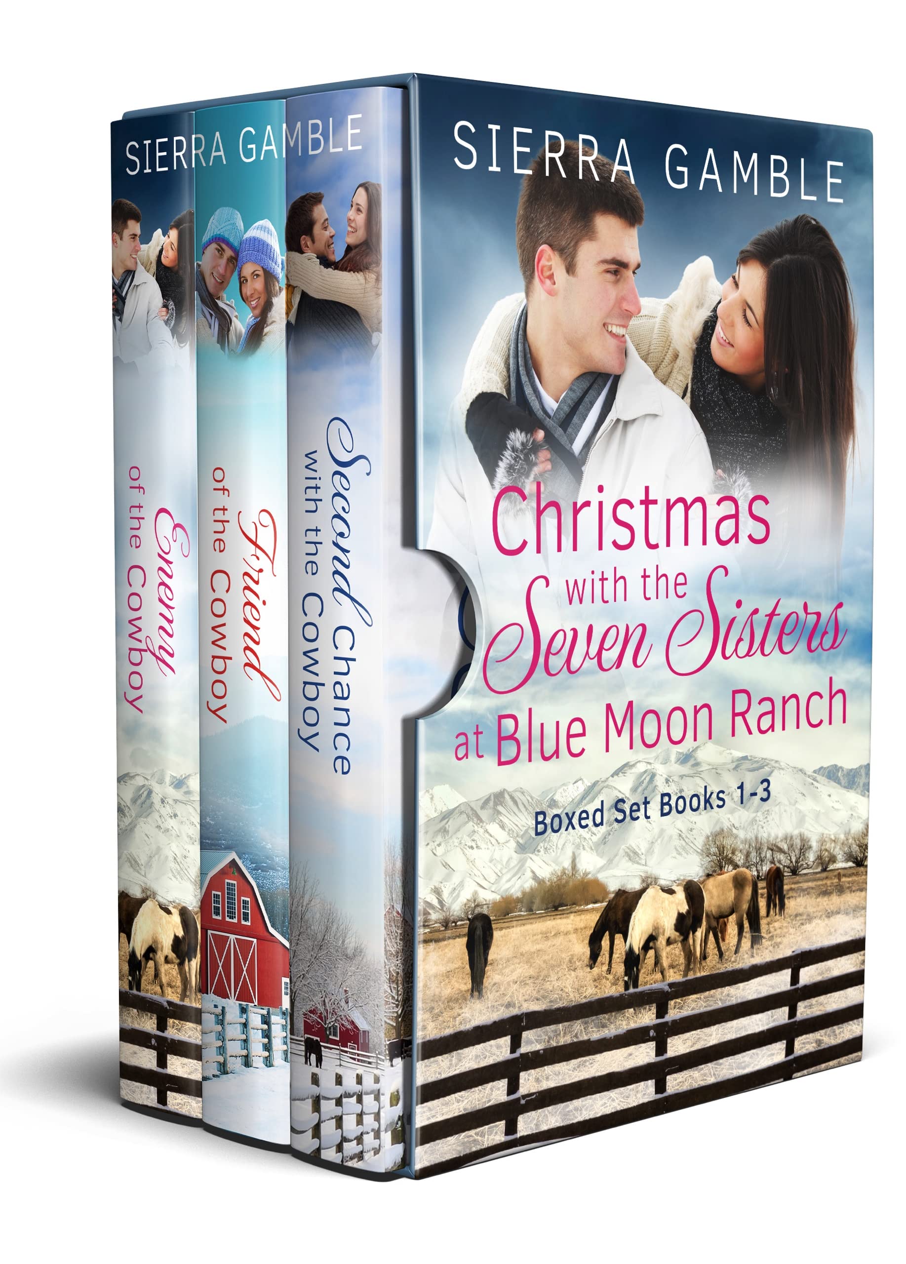 Christmas with Seven Sisters at Blue Moon Ranch Boxed Set Books 1-3 (Kindle Edition)