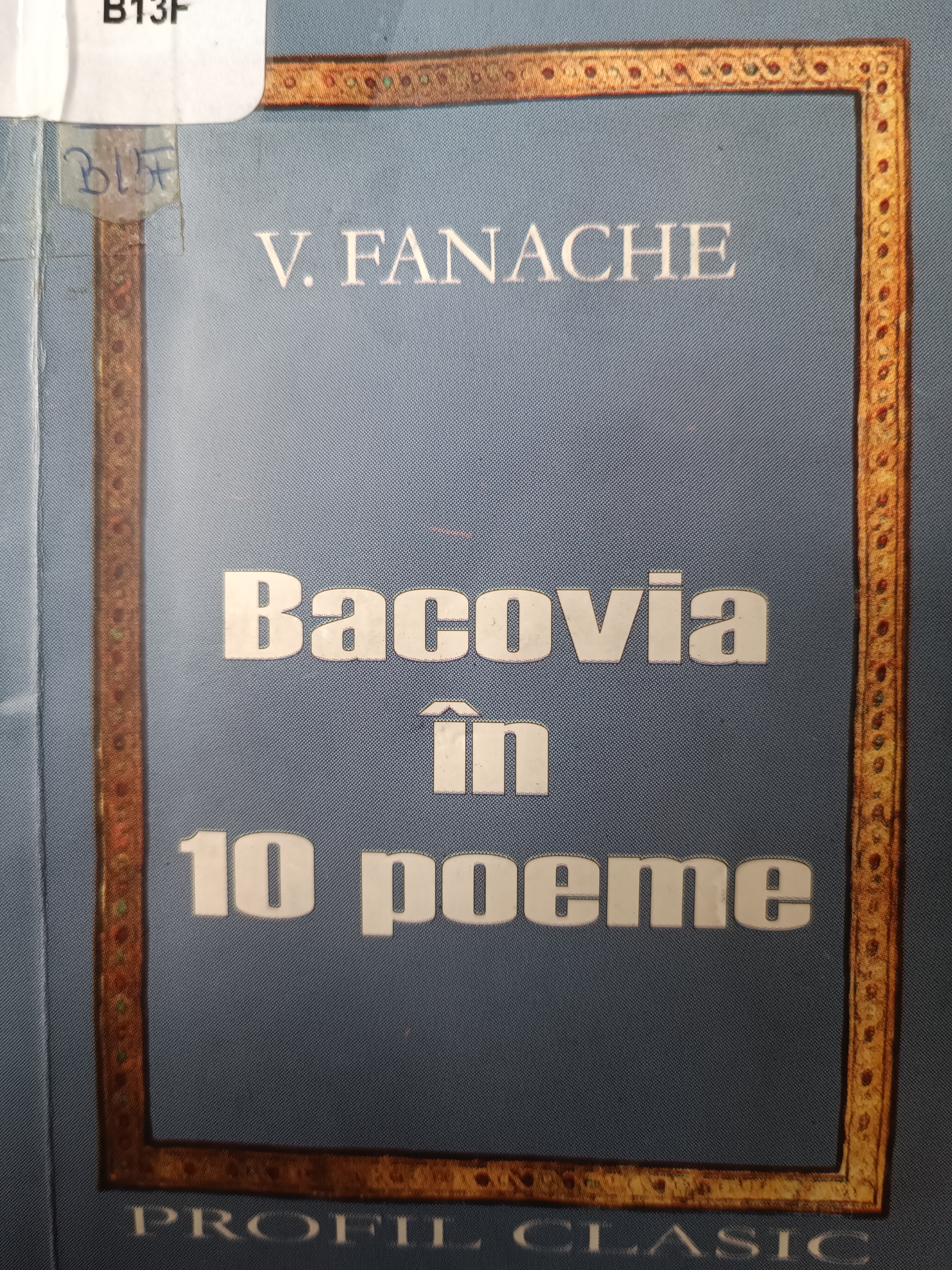 Bacovia în 10 poeme (Paperback)