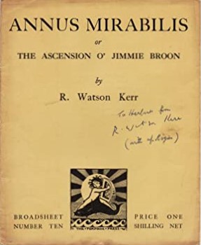Annus Mirabilis, or the Ascension o Jimmie Broon
